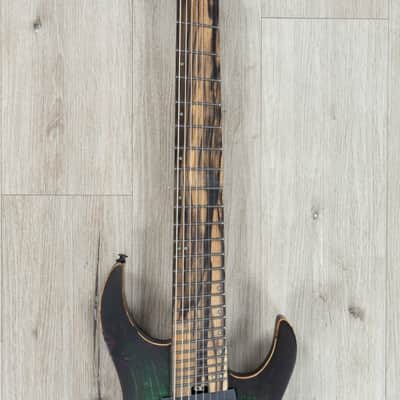 Legator Ninja N8FX 8-String Multi-Scale Guitar, Fishman Fluence Pickups, Nexus image 4