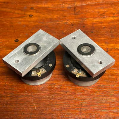 RCF TW 50 Horn Driver Pair 1966  - Brushed Steel image 4