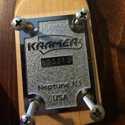 Kramer Focus 1000 Neck 1986/87 White Left Handed image 11
