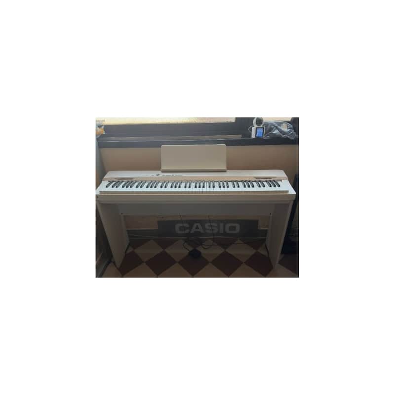CASIO PX160 White - PIANOFORTE DIGITALE 88 TASTI PESATI BIANCO image 1