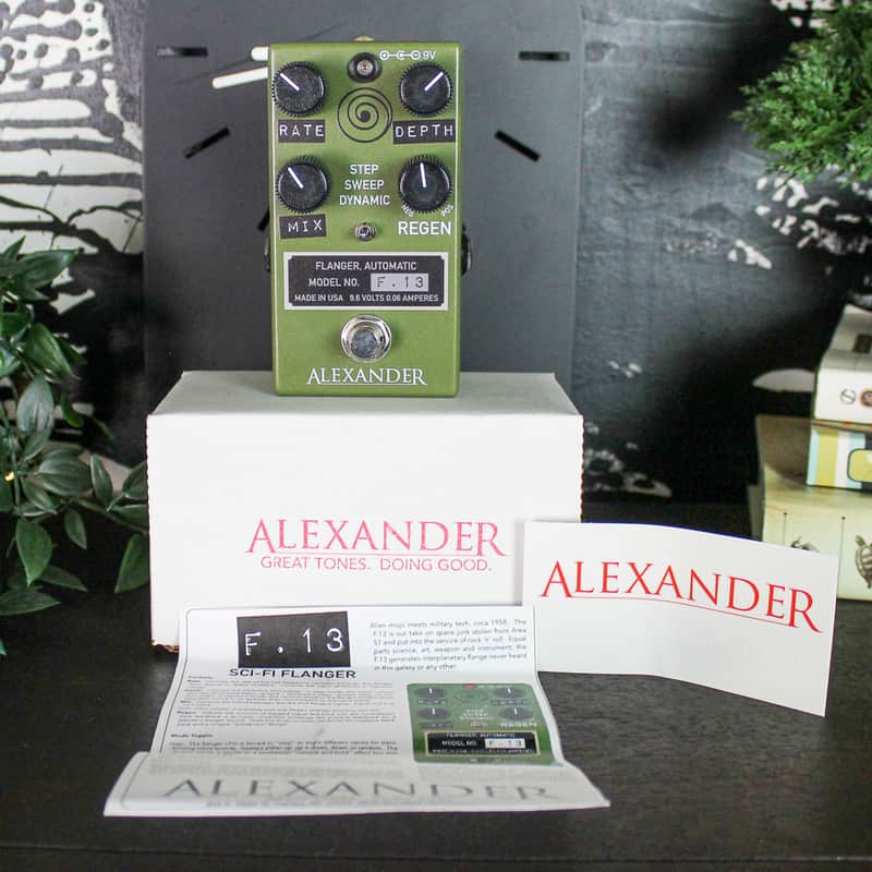 Preowned Alexander F.13 Sci-Fi Flanger w/ Box (Early Version Non-Neo) image 1