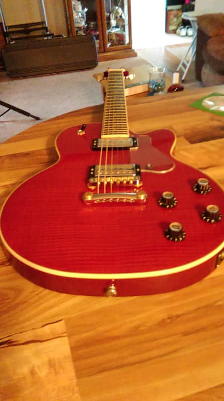 DeArmond M-72 2001 cherry red image 1