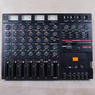 TASCAM Porta Two Ministudio 4-Track Cassette Recorder 1980s - Gray - Transport Issues image 8