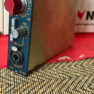 AMS Neve 1073LB 500 Series Mic Preamp Module 2010s - Blue image 5