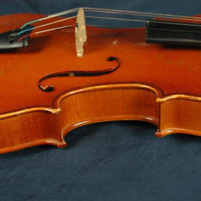 Vintage Lignalone Antonius Stradivarius Cremonensis Faciebat Anno 1713 Full Size Violin. image 8