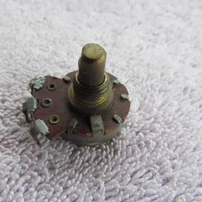 1957 Stackpole Short Shaft Potentiometer Vintage Stackpole Pot From 1957 Good Used Condition image 1