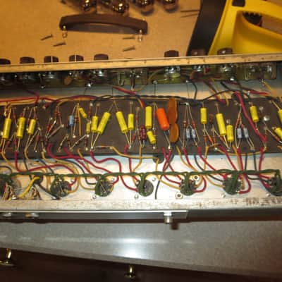 Fender Showman 15 6G14-A 100-Watt 1x15" Piggyback Guitar Amp 1961 - 1963 - Blonde image 17