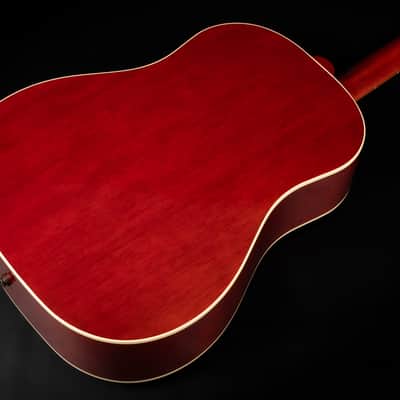 2021 Gibson Slash Signature J-45 - Vermillion Burst | USA All Solid Slope Shoulder Dreadnought Acoustic Guitar Guns N' Roses L.R. Baggs Pickup | CoA OHSC image 13