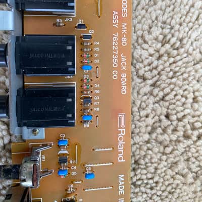 Roland Rhodes MK80 1989 Jack Board