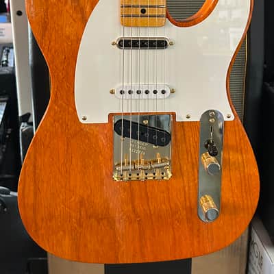 Fender B5 Custom Shop Ltd. Hotshot Telecaster w/ Gold Hardware 2025 - Deluxe Closet Classic Aged Sunset Orange Transparent / 7lbs. 10.9oz. #R122778 image 5