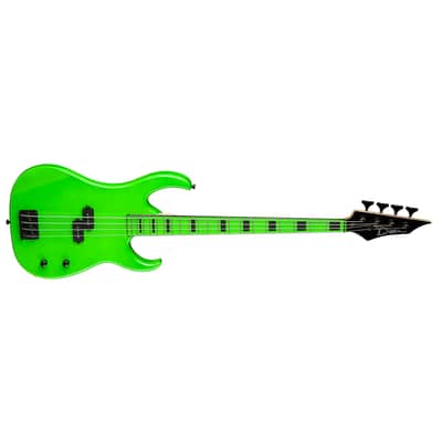 NEW DEAN CUSTOM ZONE BASS - NUCLEAR GREEN image 2
