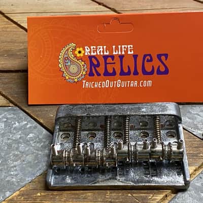 Real Life Relics  Fender® Bass BRIDGE DLX HI MASS 0081460049    [A9]