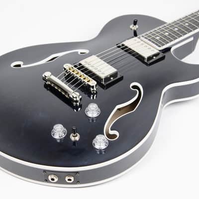 Godin Montreal Premiere A/E 2019 Indigo Blue w/Tric Case image 3