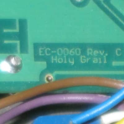 lightly used Electro Harmonix Holy Grail Reverb V1 classic casing + Truetone C35 1/8" converter & a copy of the paperwork (NO box) image 3