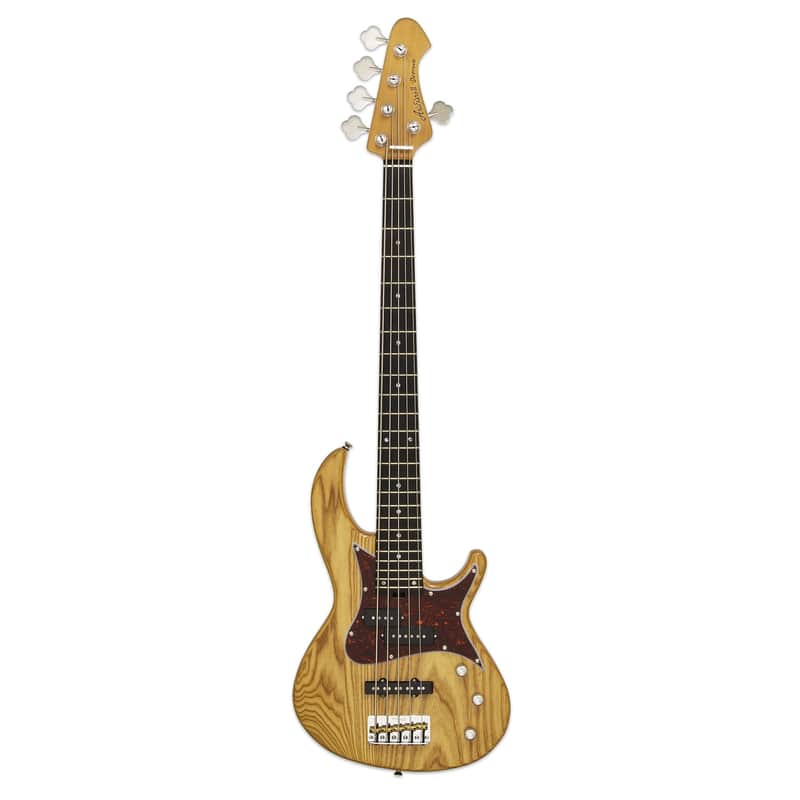 Aria Pro II 313-MK2 Detroit Electric Bass Guitar-5-String Natural *USA Small Business* image 1