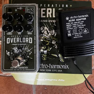 Electro-Harmonix Nano Operation Overlord Stereo Overdrive 2019 - Present - Green image 1