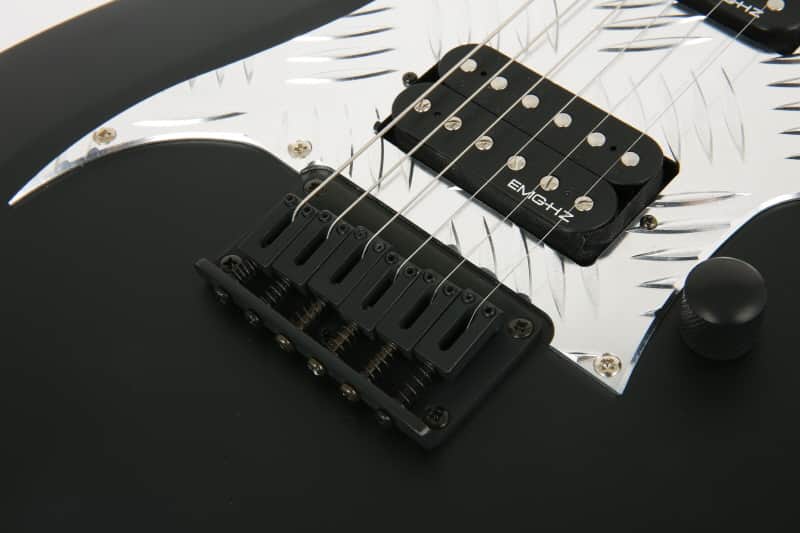 Cort X-THT1 Black Satin EMG-HZ Elecric Guitar HH Mahogany | Reverb