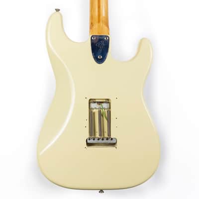 Fender 1973 Strat, LEFTY, Refin Olympic White image 6