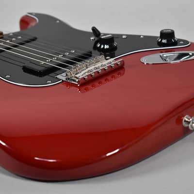 2021 Fender Noventa Stratocaster Crimson Red w/Bag image 3