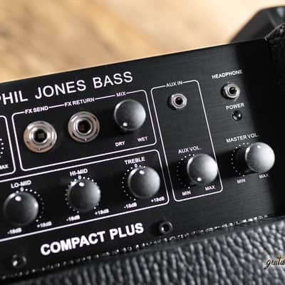 Phil Jones Bass BG-450 Suitcase Compact Plus 4x5” 300W Combo Amp w/ Cover –Black image 4