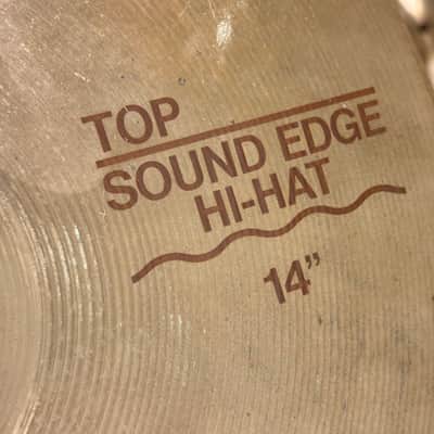 Paiste 404 "Brown Label" 14" Sound Edge Hi-Hat Cymbals (Pair) 972g/946g image 3
