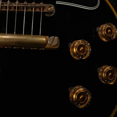 Gibson Custom Shop Historic Collection 2-Pickup '57 Les Paul Custom Black Beauty Reissue 2000 Ebony image 4