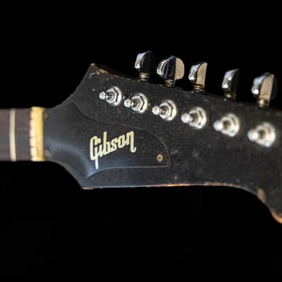 1965 Gibson Firebird Non-Reverse P90  Omar Kent Dykes COA image 14