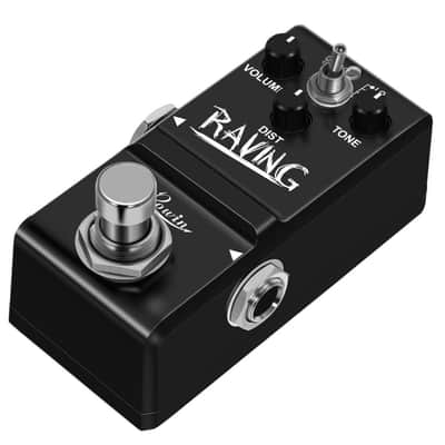 Rowin RAVING Heavy Metal Distortion Effect Nano Pedal True Bypass, FREE PICKS + HOLDER+ FREE SHIP USA image 7