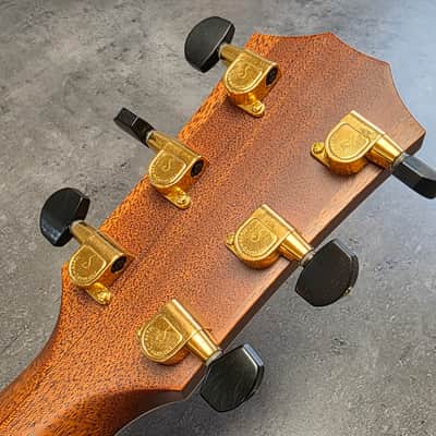 Taylor W-14 PRESENTATION SERIES 1 of 1 USA 1998 FLAME WALNUT KUJO Custom Shop Masterbuilt Acoustic Guitar W14 K14 K Master Built GA Grand Auditorium TIME CAPSULE CASE QUEEN RARE! RARE! RARE! image 17
