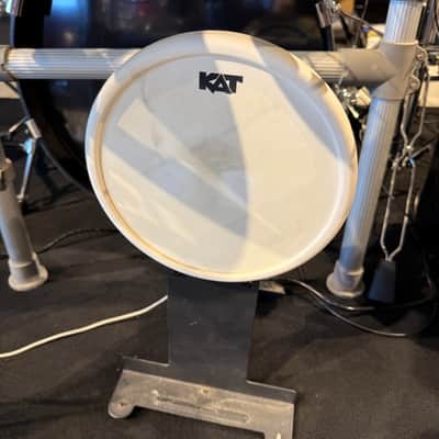 KAT Percussion KT2 5-Piece Advanced Electronic Drum Set 2010s - White image 6