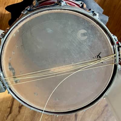Ludwig 80's 11 x 14" Marching Snare Drum 12 Lugs USA image 12