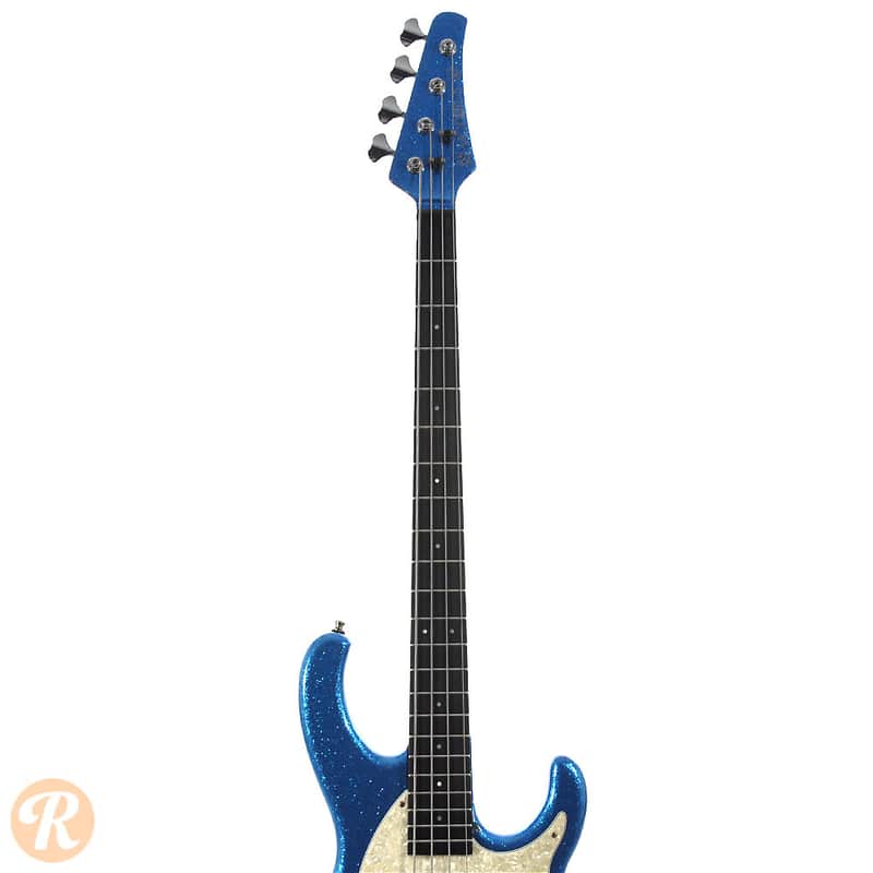 Modulus Flea Bass Blue Sparkle 2003 image 8