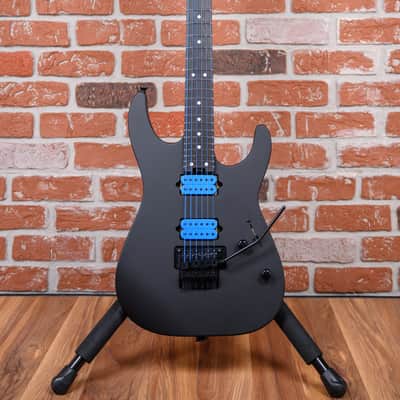 Charvel USA Custom Shop DK24 2H FR Roasted Satin Blue on Black 2026 w/OHSC image 4