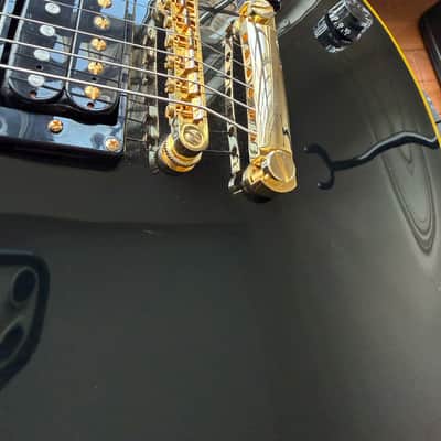 2014 Epiphone Les Paul Custom Classic - Ebony Black image 12