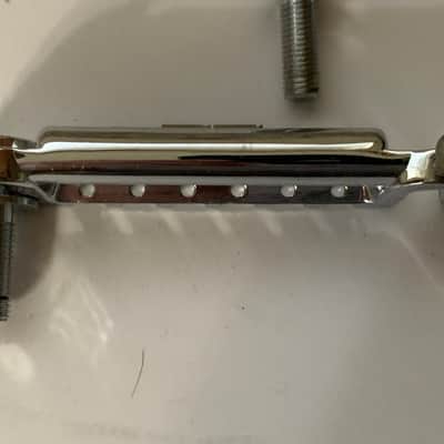 Leo Quan Badass Wraparound Guitar Bridge Wrap Around - Chrome image 8