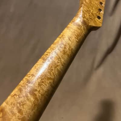 Mastergrade Birdseye Maple Tele Neck 2 Fits Fender & Warmoth image 14