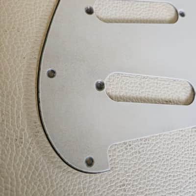 Fender Stratocaster Aged Relic 3 ply Pickguard Parchment 62 59-62 image 4