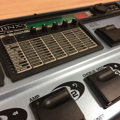 Digitech BNX3 GeNetX Bass Workstation Multi-Effects Pedal w/ 8-Track Recorder image 8