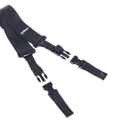 DiMarzio DD2200BK 2" Nylon ClipLock - Black image 2