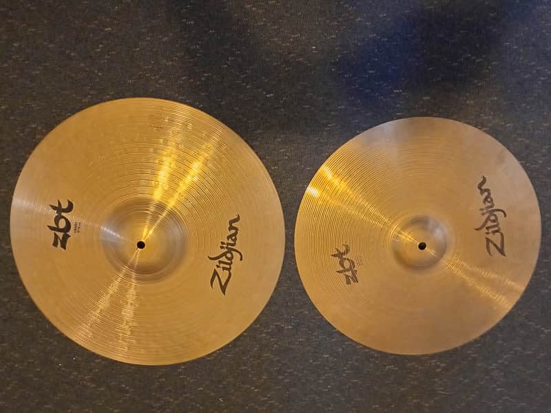 Pair of Zildjian ZBT Crash Cymbals 16 & 18 inch image 1