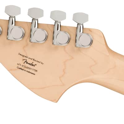 Squier Affinity Series® Stratocaster®, Maple Fingerboard, White Pickguard, Olympic White image 6