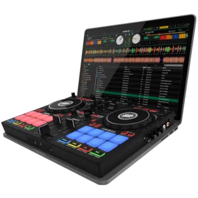 Reloop Ready | Compact 2-Deck DJ Controller for Serato | 16 RGB Pads & Scratch Bank Support image 5