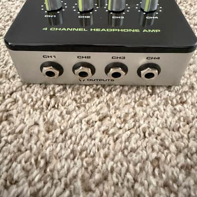 Samson QH4 4-Channel Headphone Amplifier 2010s - Silver/Black image 3