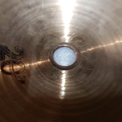 80's PAISTE 20" HEAVY RIDE CYMBAL made in GERMANY image 3