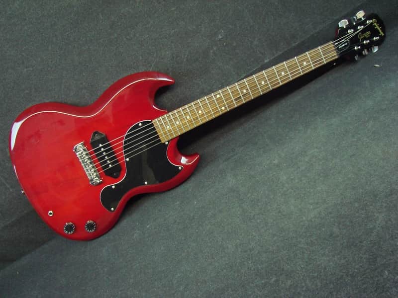 EPIPHONE SG junior（P90ピックアップ） Epiphone SG Junior Red G-310 with P90 | Reverb