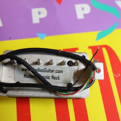 Manlius Humbucking Pickup Modern Classic Zebra Asphalt Neck Syracuse New York image 7
