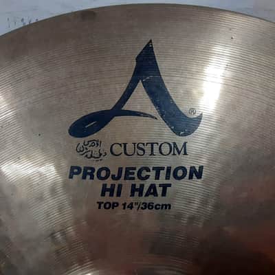 Zildjian 14" A Custom Projection Hi-Hat Cymbals (Pair) image 5