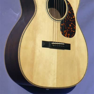 2005 Larrivee S0-60 Brazilian: Long Prewar 12 fret 000 Body, Adirondack Top, Long Scale, Wide Nut, Spectacular Brazilian Tonewood image 2