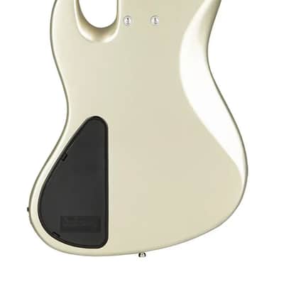 Sadowsky MetroExpress 21-Fret Vintage J/J Bass, Morado Fingerboard, 5-String - Solid Champagne Metallic High Polish image 3