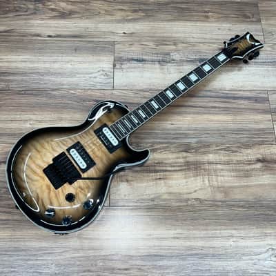 Dean Select Series Thorobred Floyd Trans black burst quilt image 2